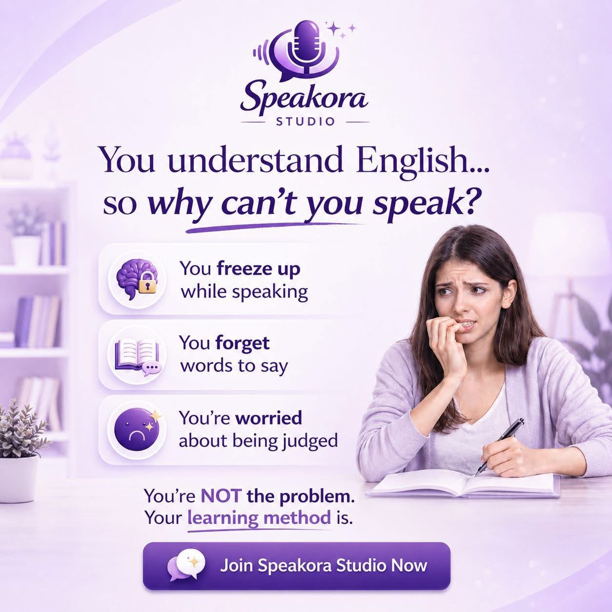 Speaking anxiety